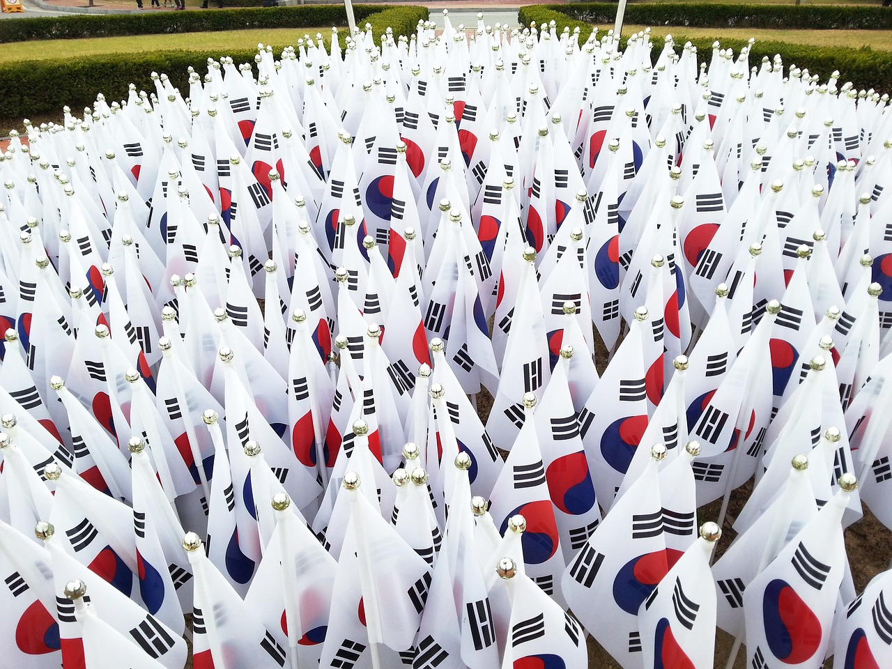 korean flag, flag, korea