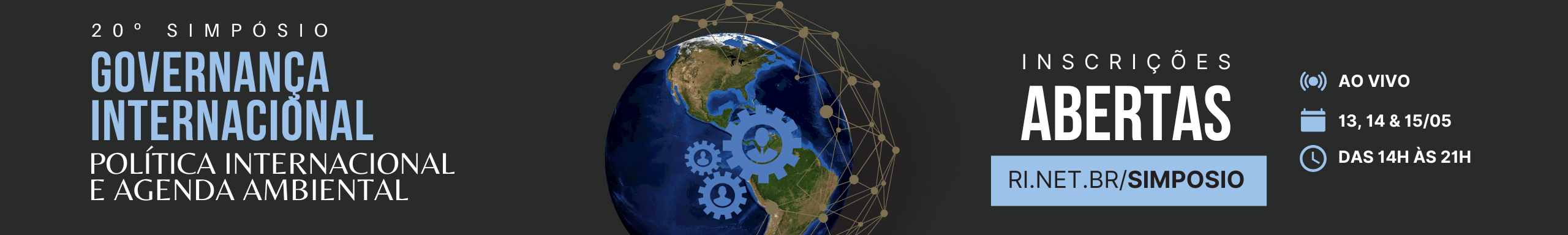 20º Simpósio de Relações Exteriores - Governança Internacional