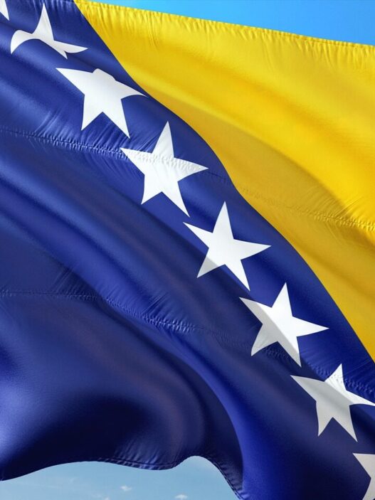 international, banner, flag, bosnia-and-herzegovina